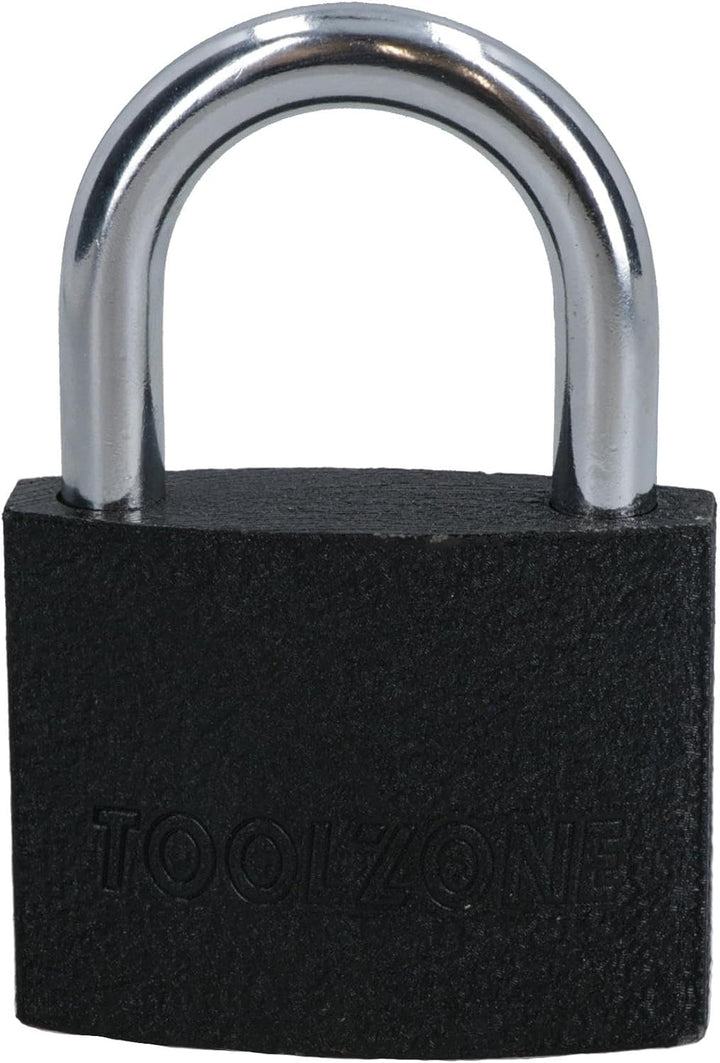 AB Tools-Toolzone Vorhängeschlösser aus Gusseisen, strapazierfähig, mit 3 Schlüsseln 12 Locks 75 mm