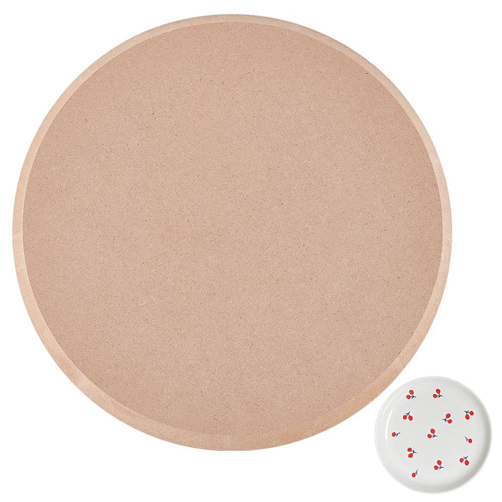 BENECREAT Pottery Tools Formform Für Keramikplatten, Runde Konzentrische Geometrische Figurenschiene