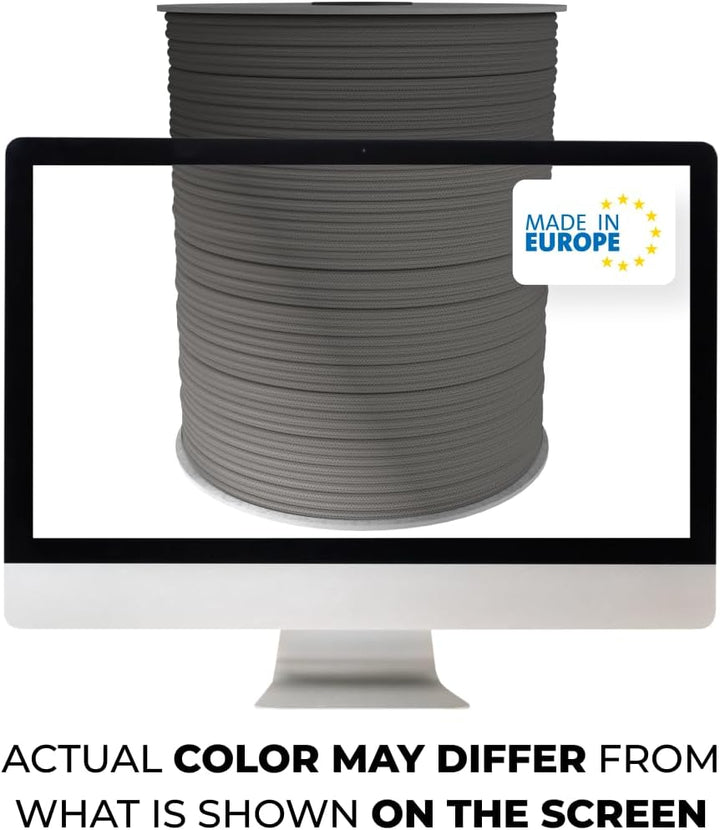 3mm Nylon Paracord 425 (15, 30, 50 und 100m) - Typ II, 100% Nylonseil, 3 Litzen Seil, 3mm Nylonseil