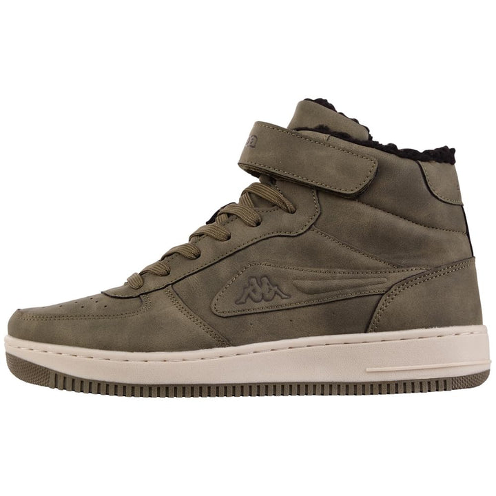 Kappa Unisex Bash Mid Fur UnisexStrassen-Laufschuh 36 EU Grün, 36 EU Grün