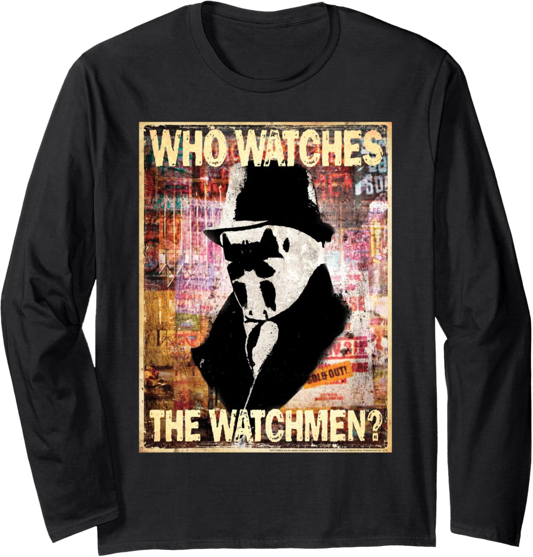 Watchmen Who Watches Langarmshirt