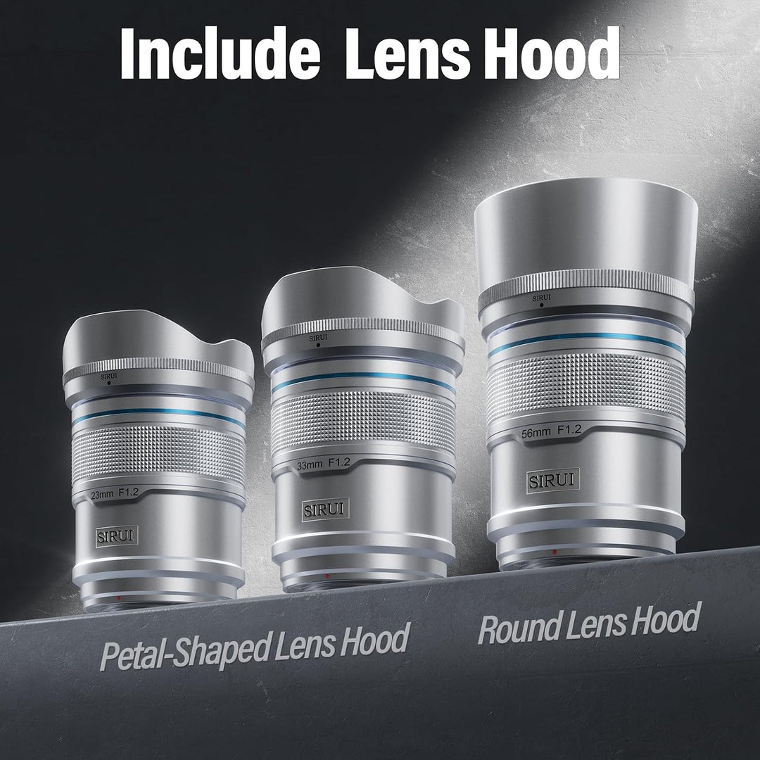 SIRUI Sniper 23mm Autofokus Objektiv, F1.2 Weitwinkel APS-C Kameraobjektiv,X Mount Objektiv für X-H2