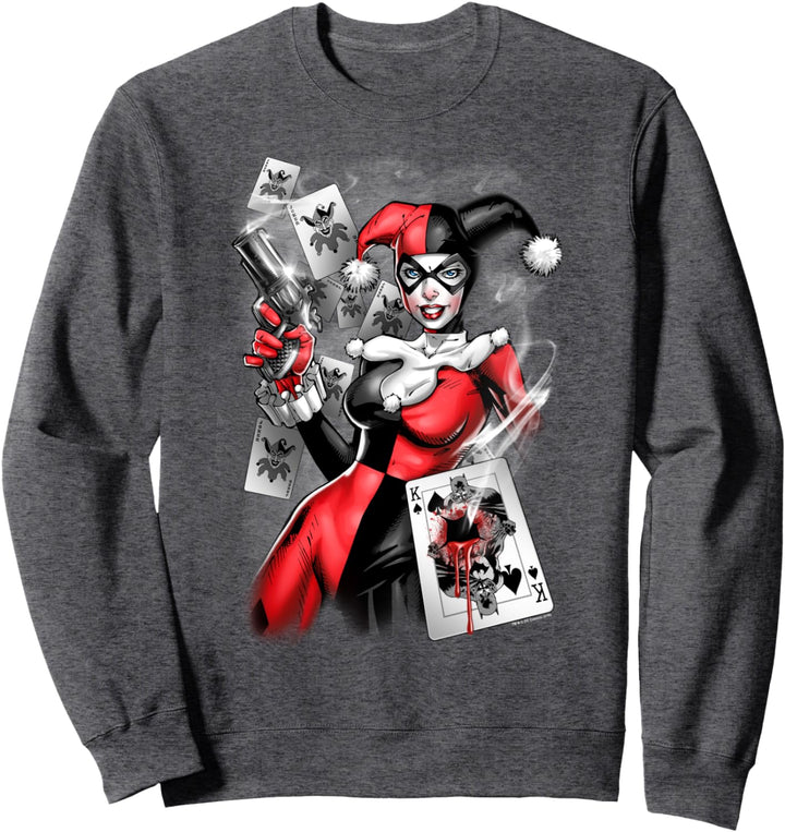 Harley Quinn Smoking Gun Sweatshirt