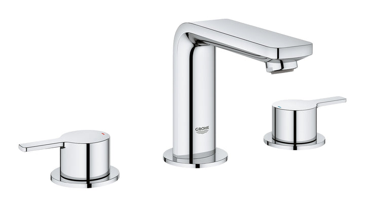 GROHE Lineare | Badarmatur - 3-Loch-Waschtischarmatur | mit Zugstange, chrom | 20304001 3-Loch Wasch