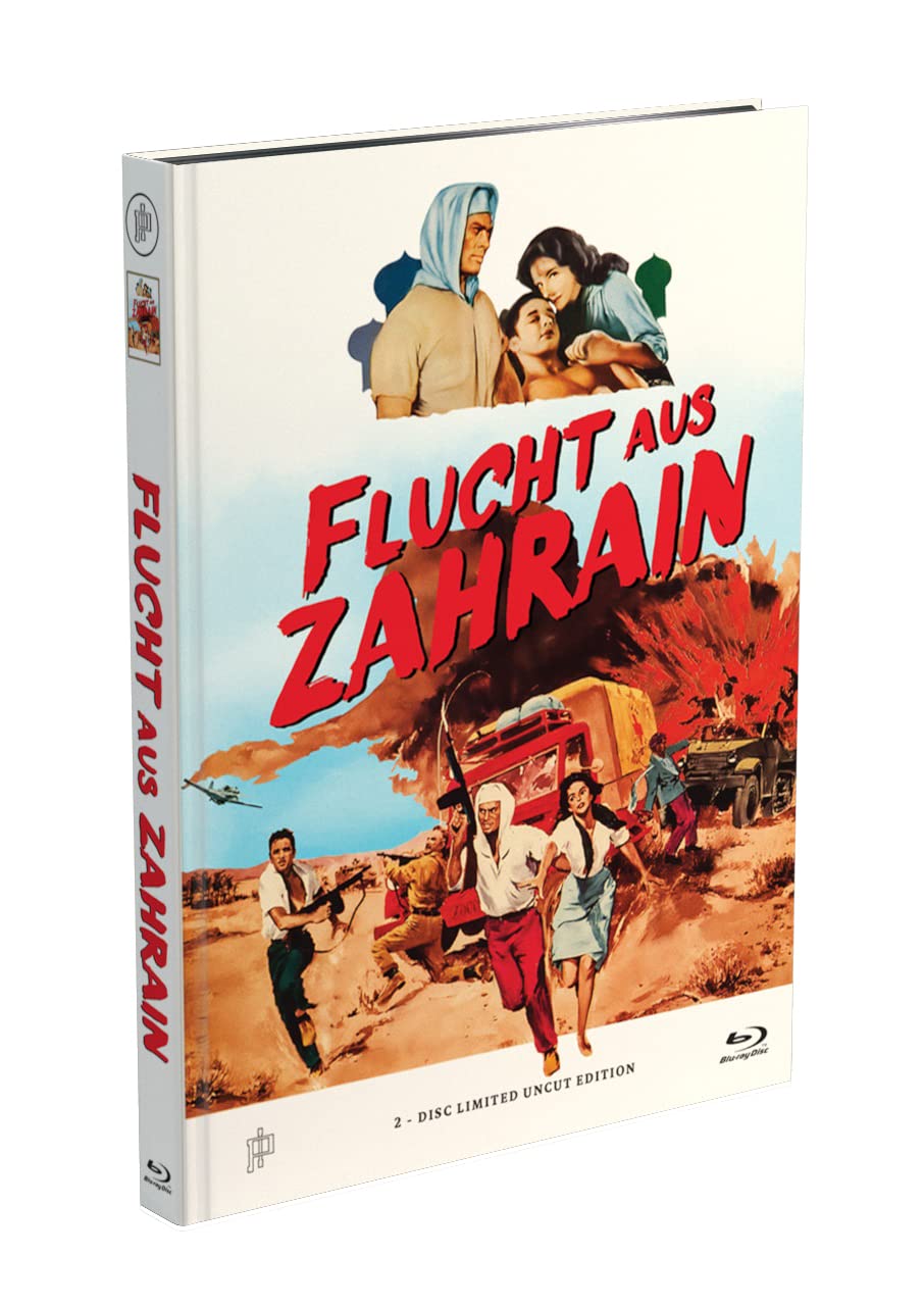 FLUCHT AUS ZAHRAIN - 2-Disc Mediabook Cover A [Blu-ray + DVD] Limited 50 Edition, Blu-ray