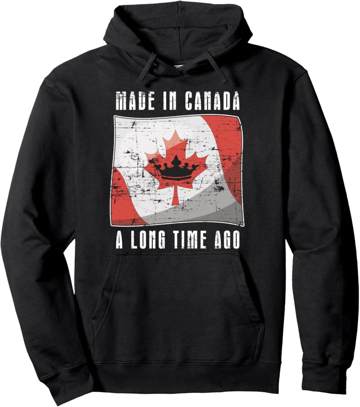 Kanadische Flagge Ahornblatt Geschenk Lustiges Kanada Pullover Hoodie