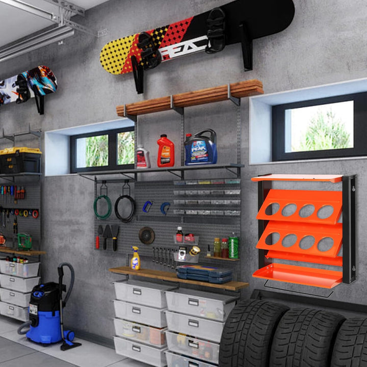 8 Stück Dosenhalter Spraydosenhalter, Sprühdosenhalter für Garage und Werkstatt, robuster Sprühdosen