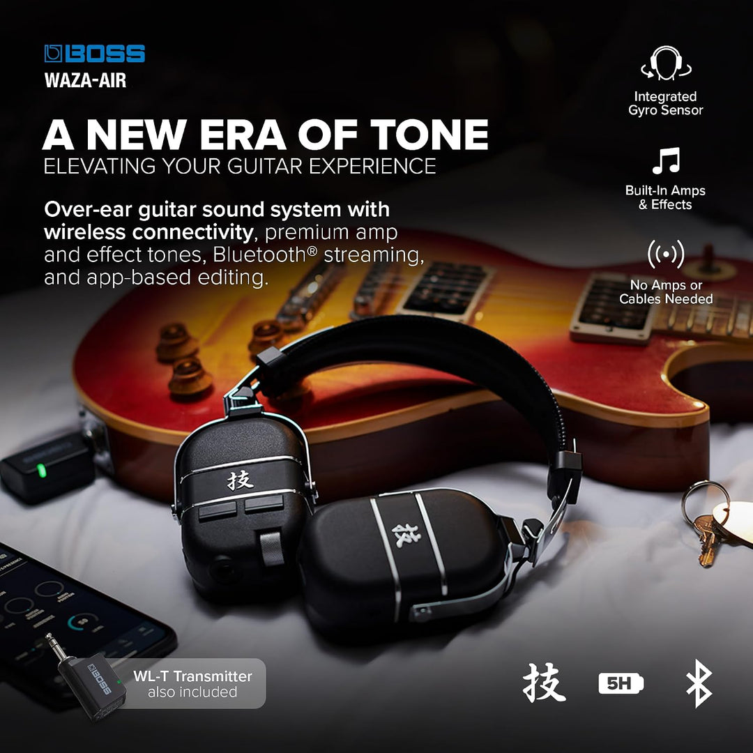 BOSS Waza-Air drahtlos Gitarren-Kopfhörersystem mit Effekten BOSS Waza Air, BOSS Waza Air