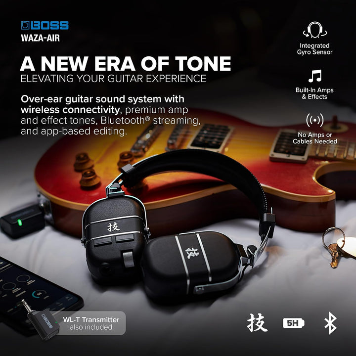 BOSS Waza-Air drahtlos Gitarren-Kopfhörersystem mit Effekten BOSS Waza Air, BOSS Waza Air
