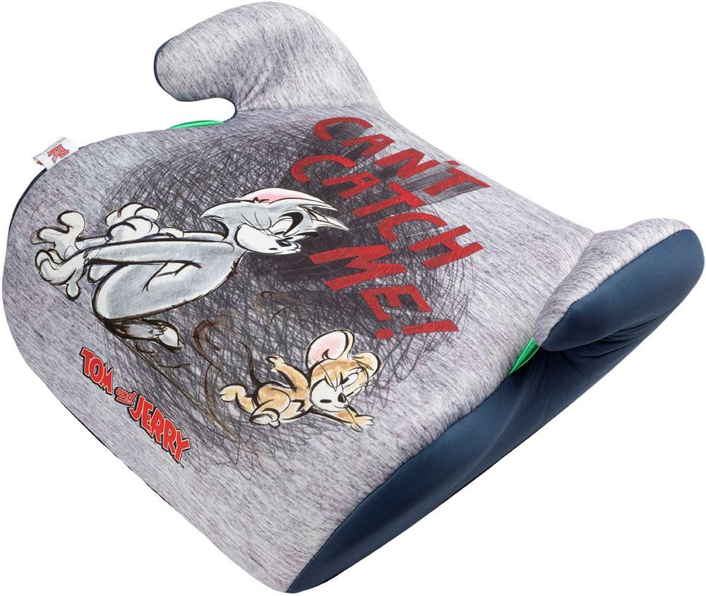 Tataway Warner Bros. Tom and Jerry i-Size ECE R129 Autositz für Kinder mit Rückenlehne Autolift für