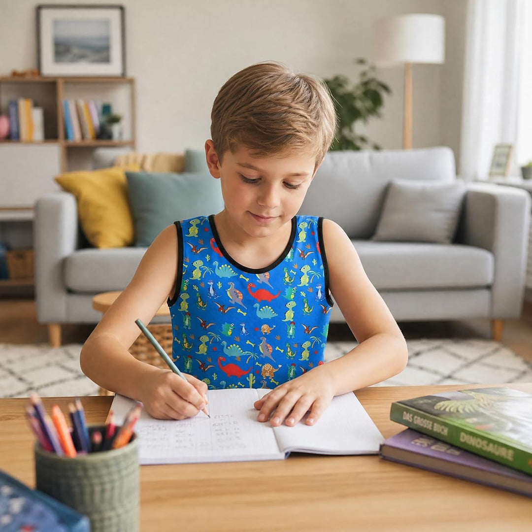 Gewichtsweste Kinder &amp; Kompressionsweste – Verstellbare Weighted Vest für Sensorik, beruhigender Tie