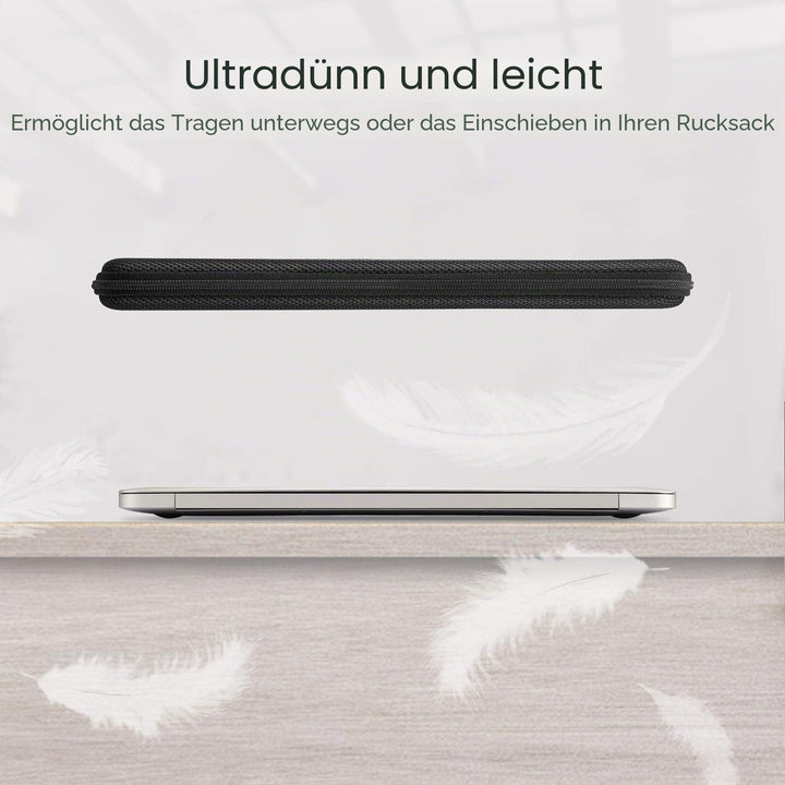 FINPAC Laptop Tasche Hülle für 13" MacBook Air 2024-2018 M3/A3113 M2/A2681 M1/A2337, 14" MacBook Pro