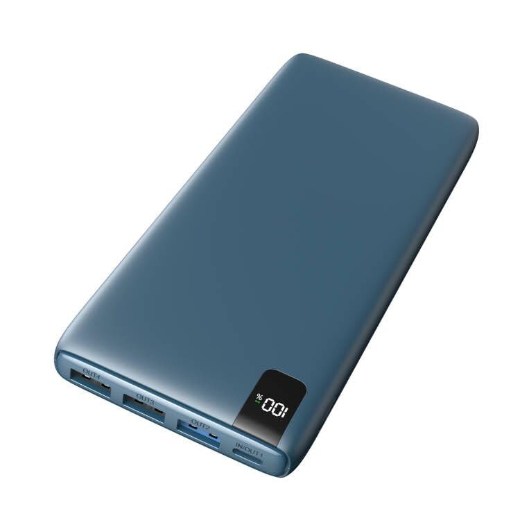 A ADDTOP Power Bank 20000mAh – Powerbank mit 22,5 W Schnellladefunktion, 4 Ausgängen und LED-Anzeige