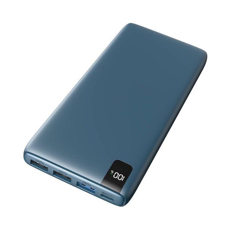 A ADDTOP Power Bank 20000mAh – Powerbank mit 22,5 W Schnellladefunktion, 4 Ausgängen und LED-Anzeige