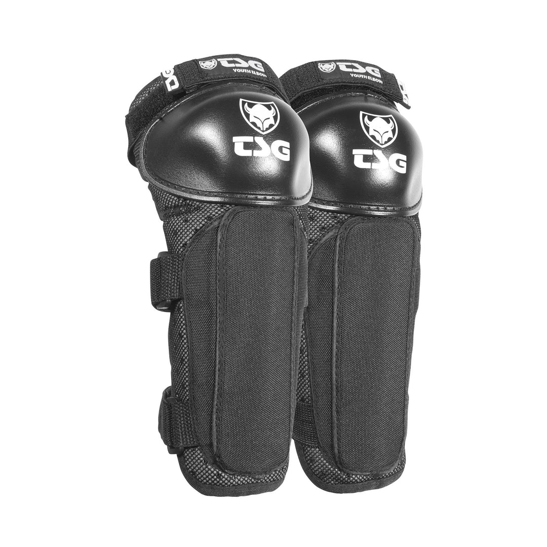 TSG Elbogenschoner Youth Elbow XS Schwarz, XS Schwarz