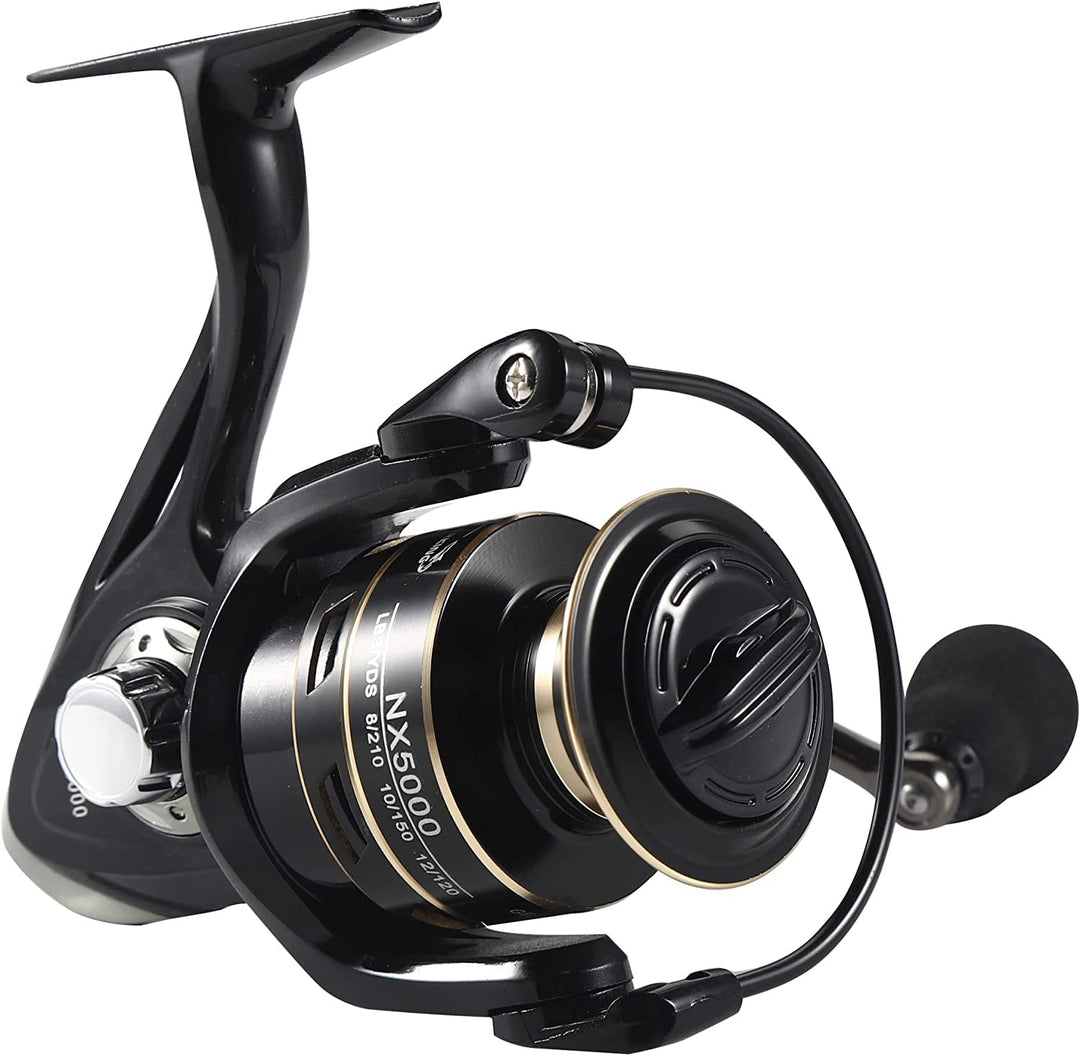 Boat Rock Spinning Angelrolle 12BB/14BB 5.2: 1/4.7:1 Karpfen-Angelrolle aus Metall 1000 2000 3000 40