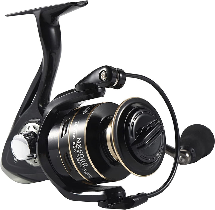 Boat Rock Spinning Angelrolle 12BB/14BB 5.2: 1/4.7:1 Karpfen-Angelrolle aus Metall 1000 2000 3000 40