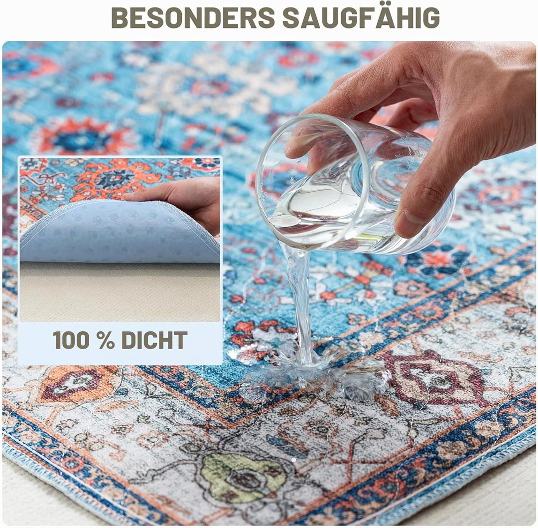 Waschbar Haustier-Urinunterlage, 2 Pack Wiederverwendbare Welpenunterlagen Matte für Hunde, Wiederve