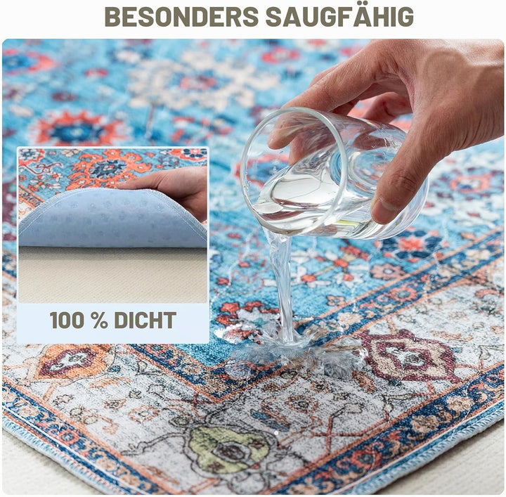 Waschbar Haustier-Urinunterlage, 2 Pack Wiederverwendbare Welpenunterlagen Matte für Hunde, Wiederve