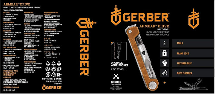 Gerber Taschenmesser Drive Orange, Drive Orange