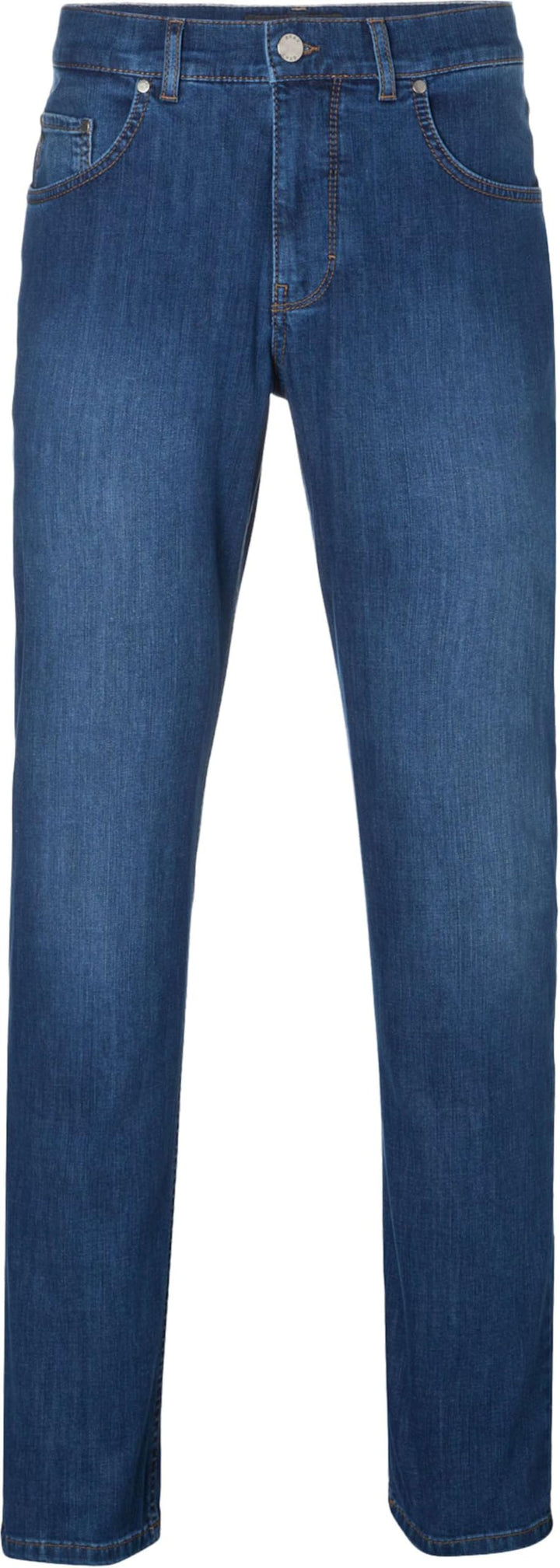 BRAX Herren Cooper Jeans 42W / 36L Regular Blue Used (Nos), 42W / 36L Regular Blue Used (Nos)
