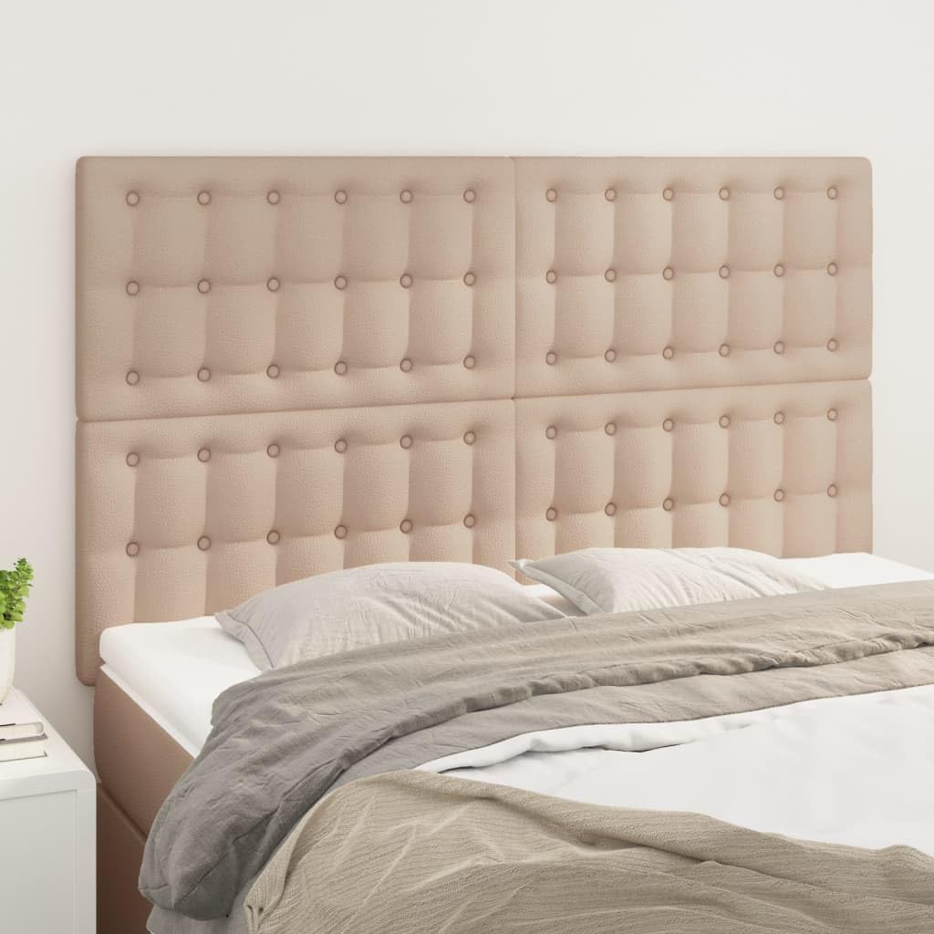 vidaXL 4X Kopfteil Polsterkopfteil Bettkopfteil Bett Betthaupt Bettgestell Bettrahmen Schlafzimmer B