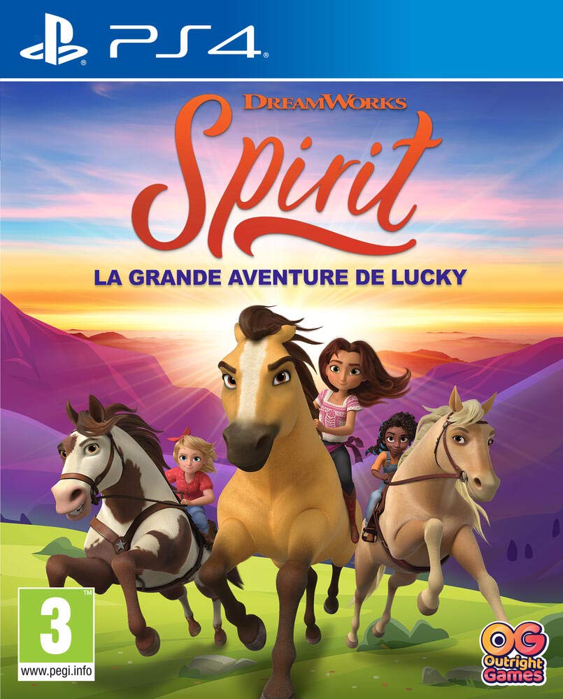 NAMCO BANDAI T2 Dreamworks Spirit La Grande Aventure de Lucky, PS4