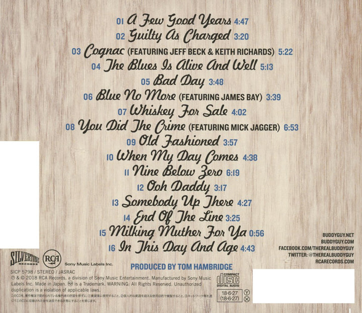 Blues Is Alive And Well, Audio-CD