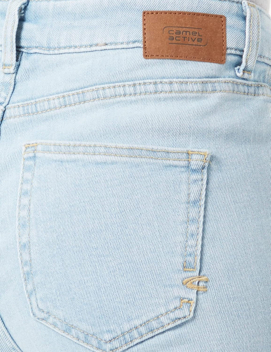 camel active Damen Jeans 27W / 32L Bleach Blue, 27W / 32L Bleach Blue