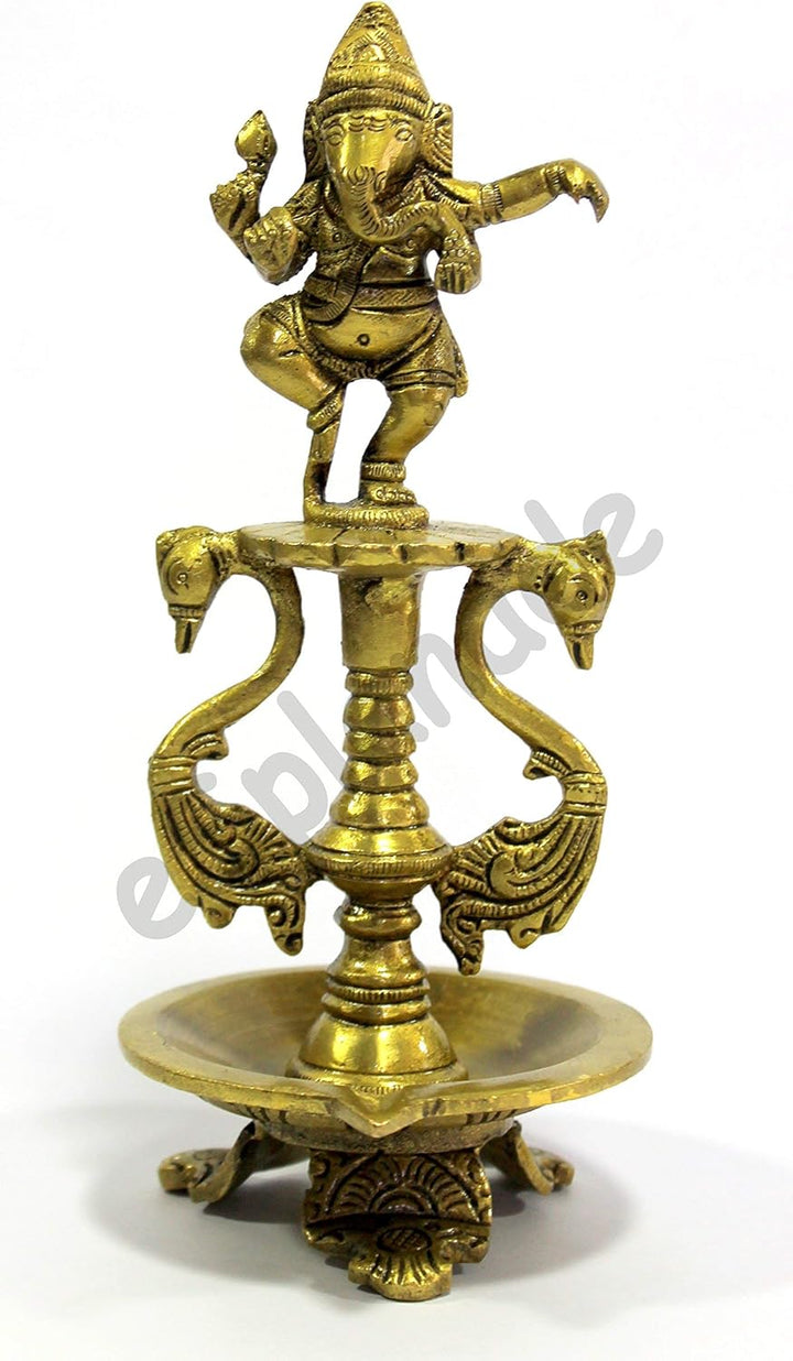 ESPLANADE - Messing Diya | Öllampe | Wohnkultur | Messing Diya | Messing Deepam | Messing Lampen | K