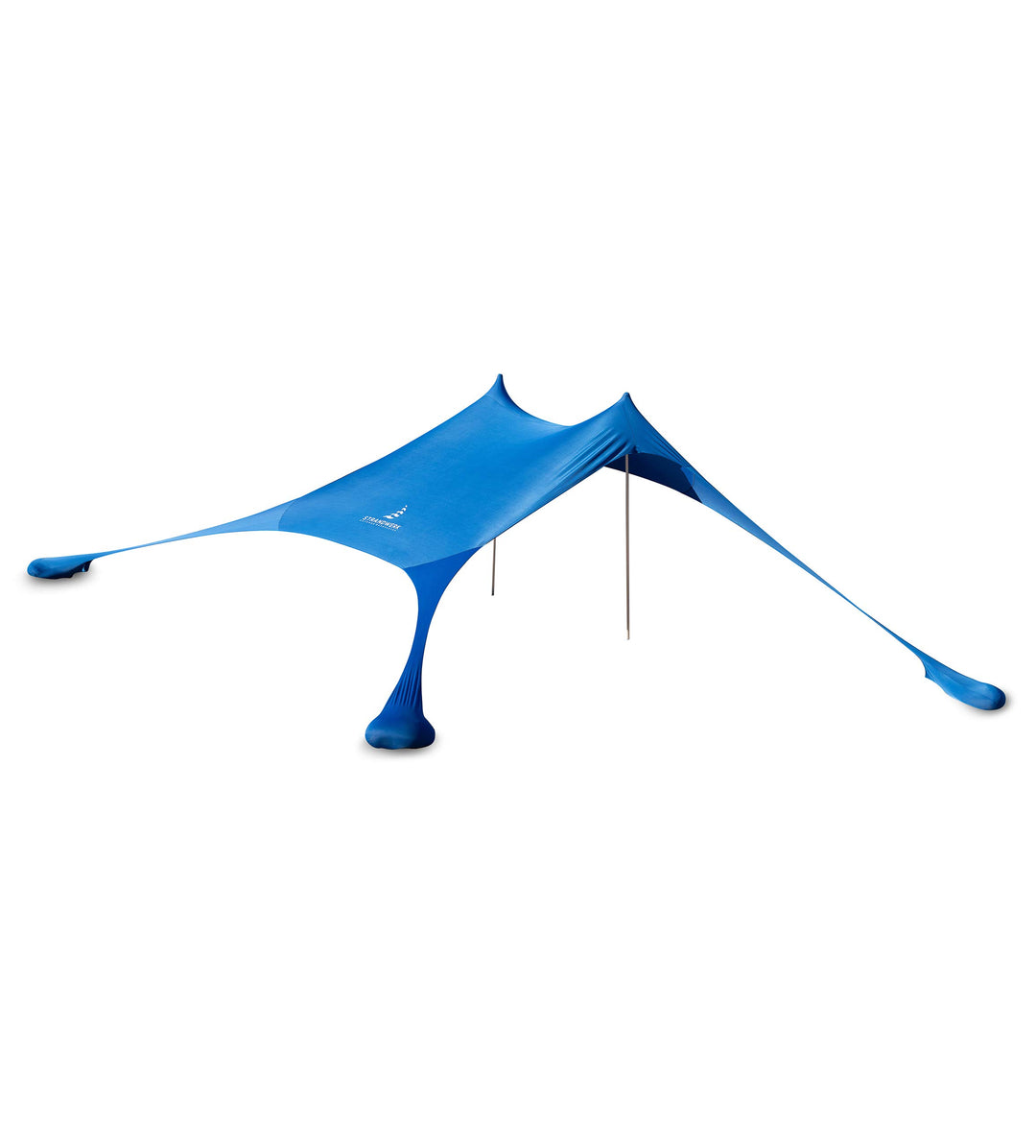 Premium Lycra Strandzelt – Strandmuschel Pop-Up Sonnensegel „Ole“ mit Alu-Stangen und befüllbaren Sa