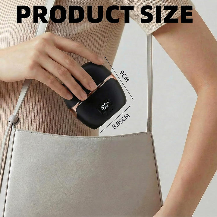 Mini Glätteisen Kabellos 2026 Neu, 2-in-1 Mini Haarglätter, USB-Wiederaufladbare Tragbare Hair Strai