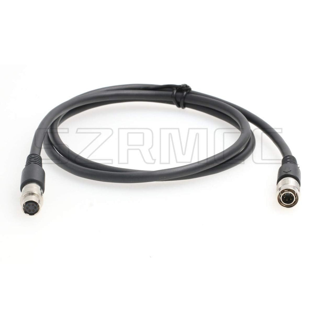 SZRMCC Hirose 6-Pin Stecker auf Buchse Stromkabel Verlängerungskabel für Industriekamera HR10A-7J-6S