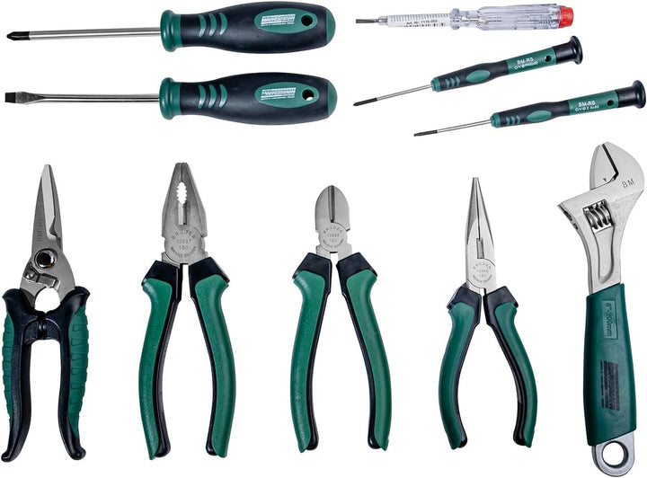 Brüder Mannesmann Werkzeuge 74-teilig Werkzeugsatz, 1 Stück, M29074, (L x B x H) 375 x 285 x 83 mm