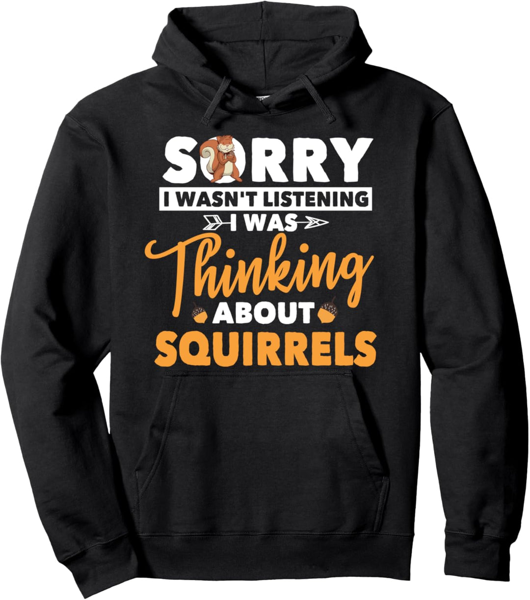 Denken an Squirrel Eichkätzchen Geschenk Eichhörnchen Pullover Hoodie