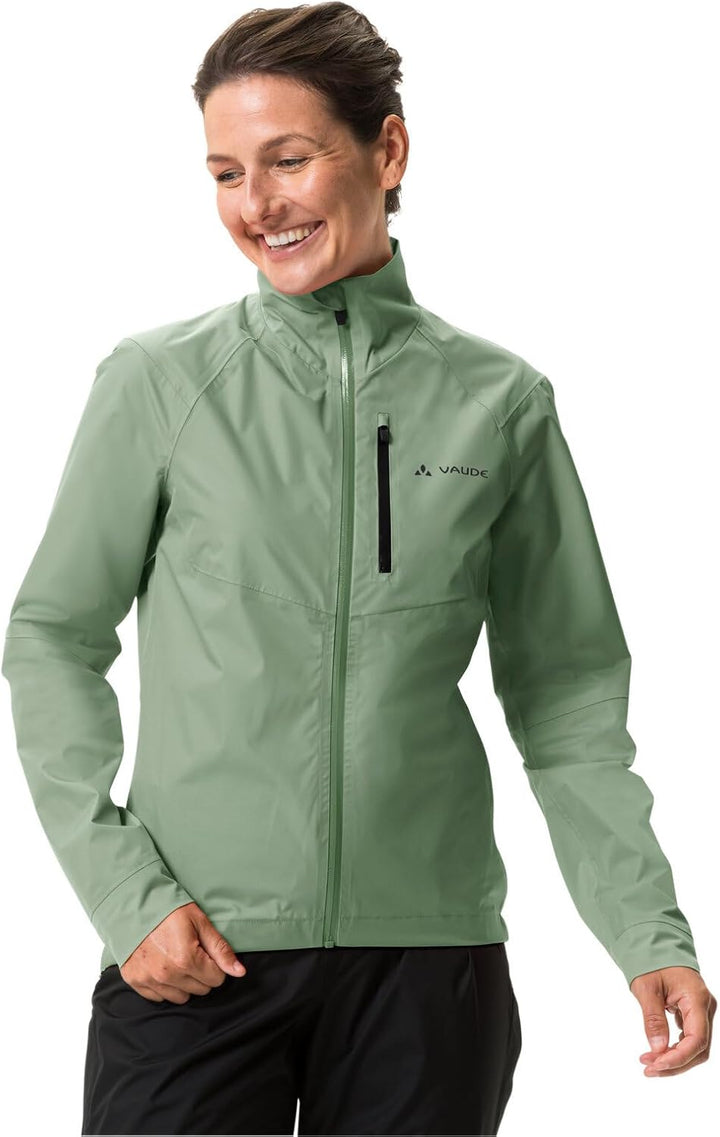 VAUDE Damen Women's Kuro Rain Jacket Jacke, willow green