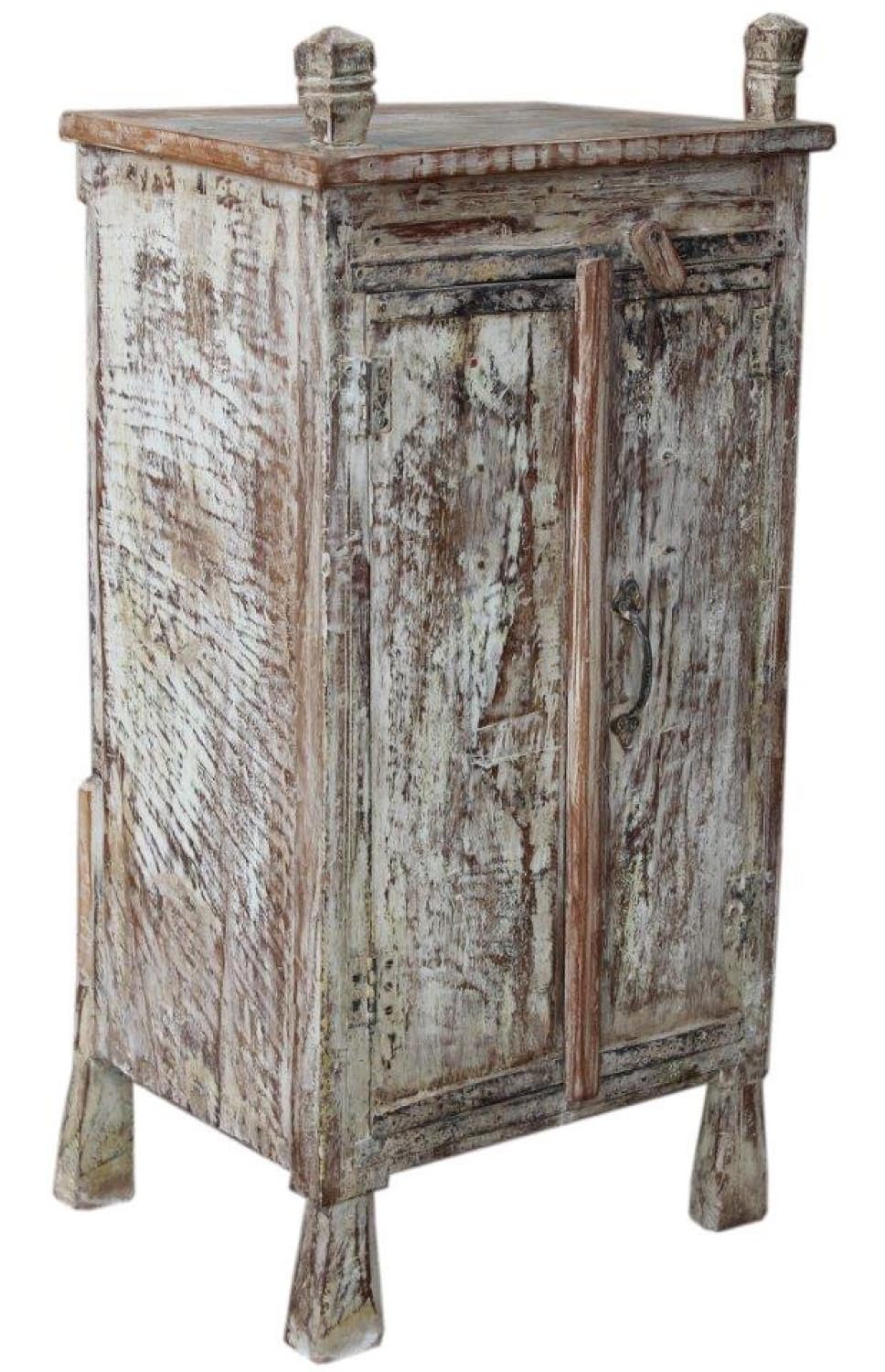GURU SHOP Vintage Beistellschrank, Kommode, Nachttischschrank, Flurschrank - Modell 103, 95x46x38 cm