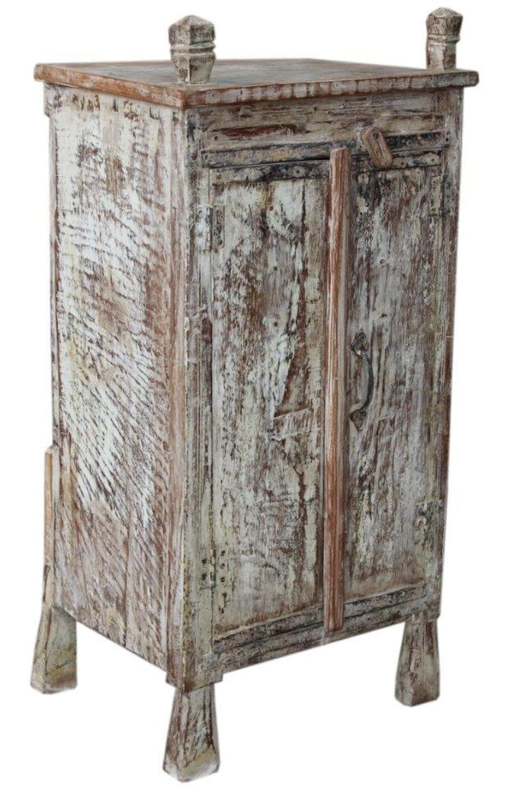 GURU SHOP Vintage Beistellschrank, Kommode, Nachttischschrank, Flurschrank - Modell 103, 95x46x38 cm