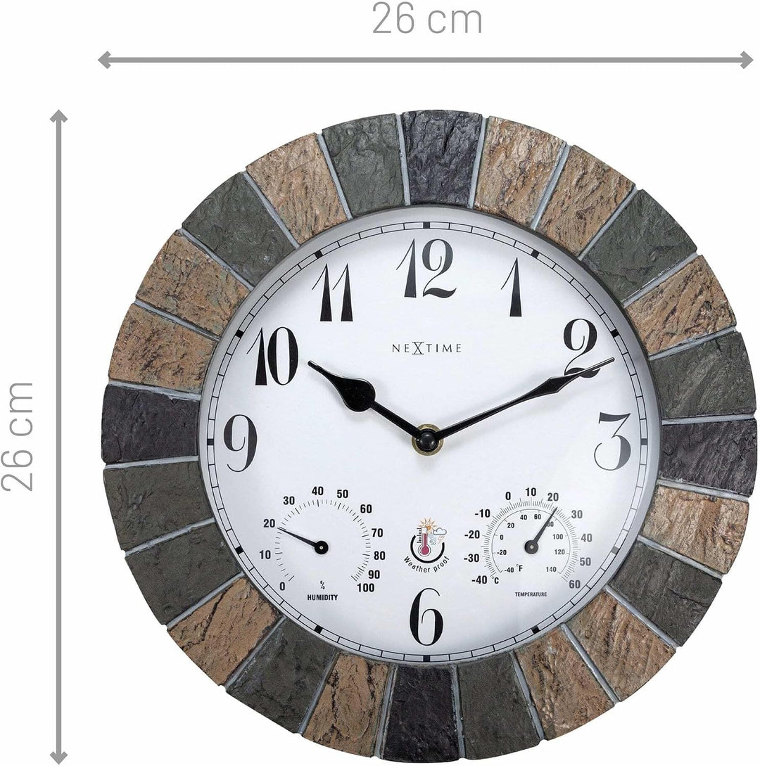 NeXtime 4311 Wanduhr, Grün 30cm