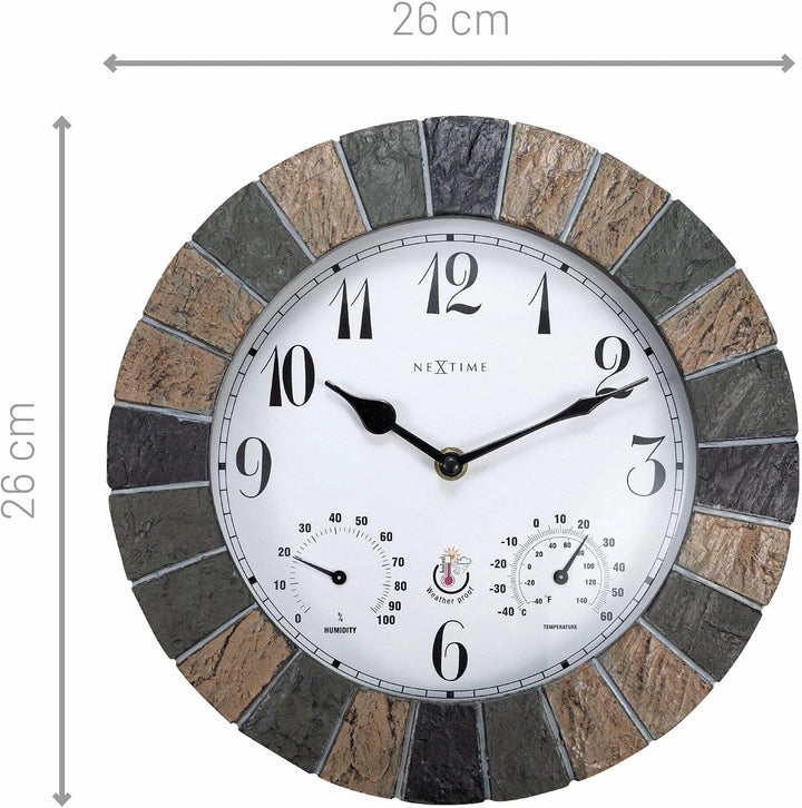 NeXtime 4311 Wanduhr, Grün 30cm