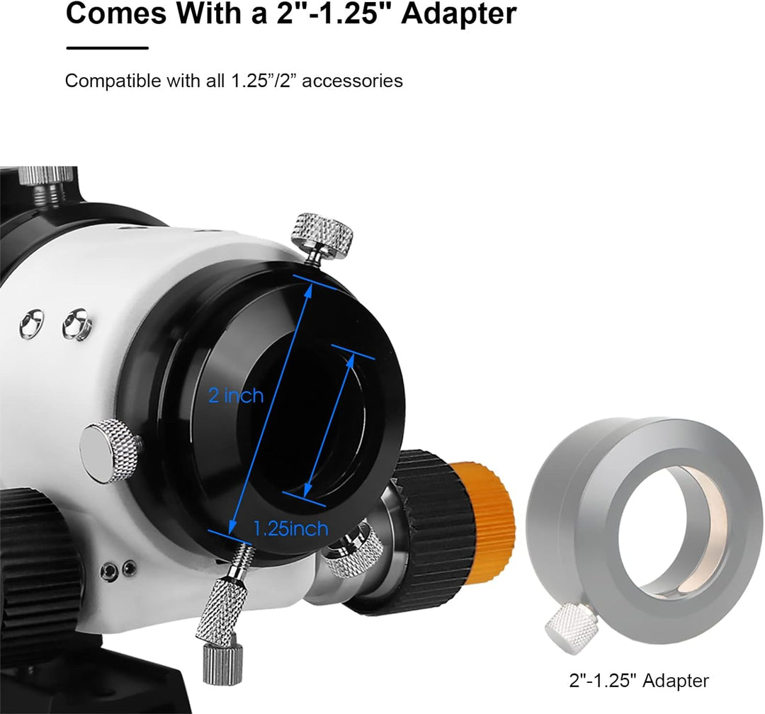 Svbony SV503 Achromatischer Refraktor, 70mm F6 ED Teleskop, Extra Low Dispersion Refraktor OTA für A