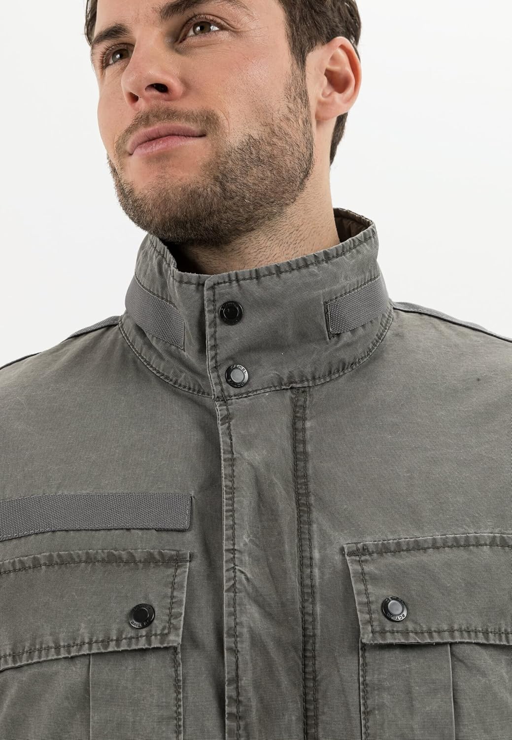 camel active Herren 430800/7u64 Jacke 35 Grau, 35 Grau