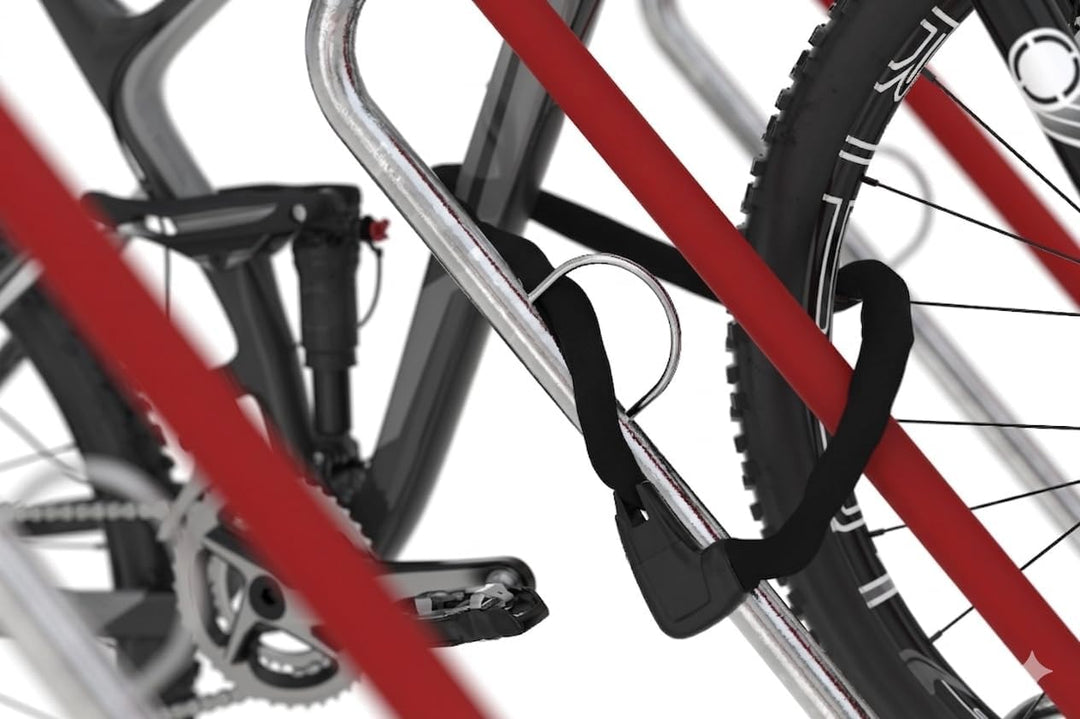 Anlehnparker 2522 XBF | Fahrradständer beidseitig | für 12 extra breite Fahrräder | erweiterbar | Ab