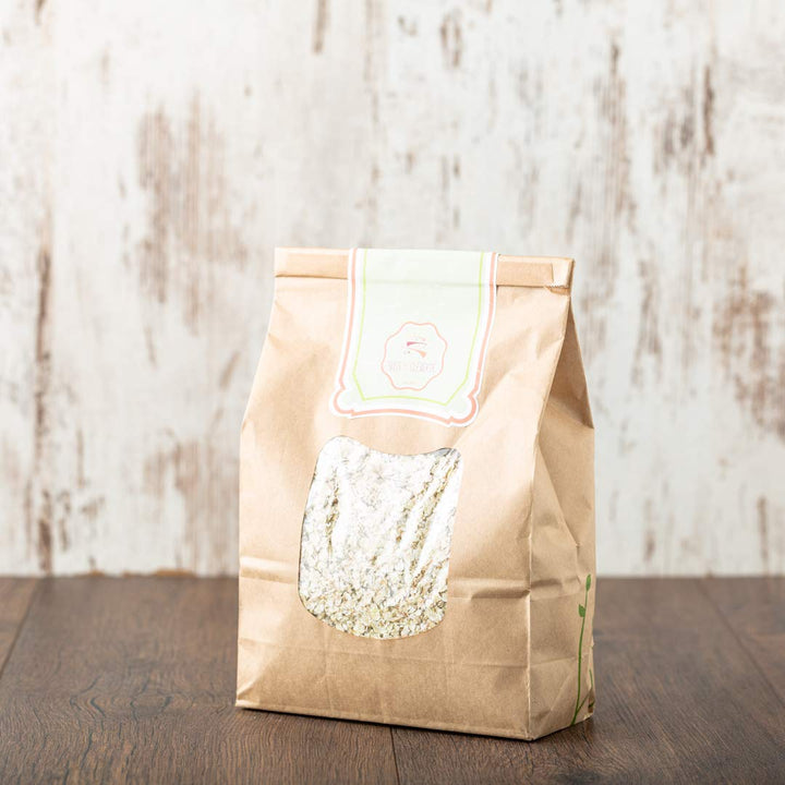 süssundclever.de® Bio Buchweizenflocken | Vollkorn | 2,0 kg (2 x 1,0 kg) | plastikfrei und ökologisc