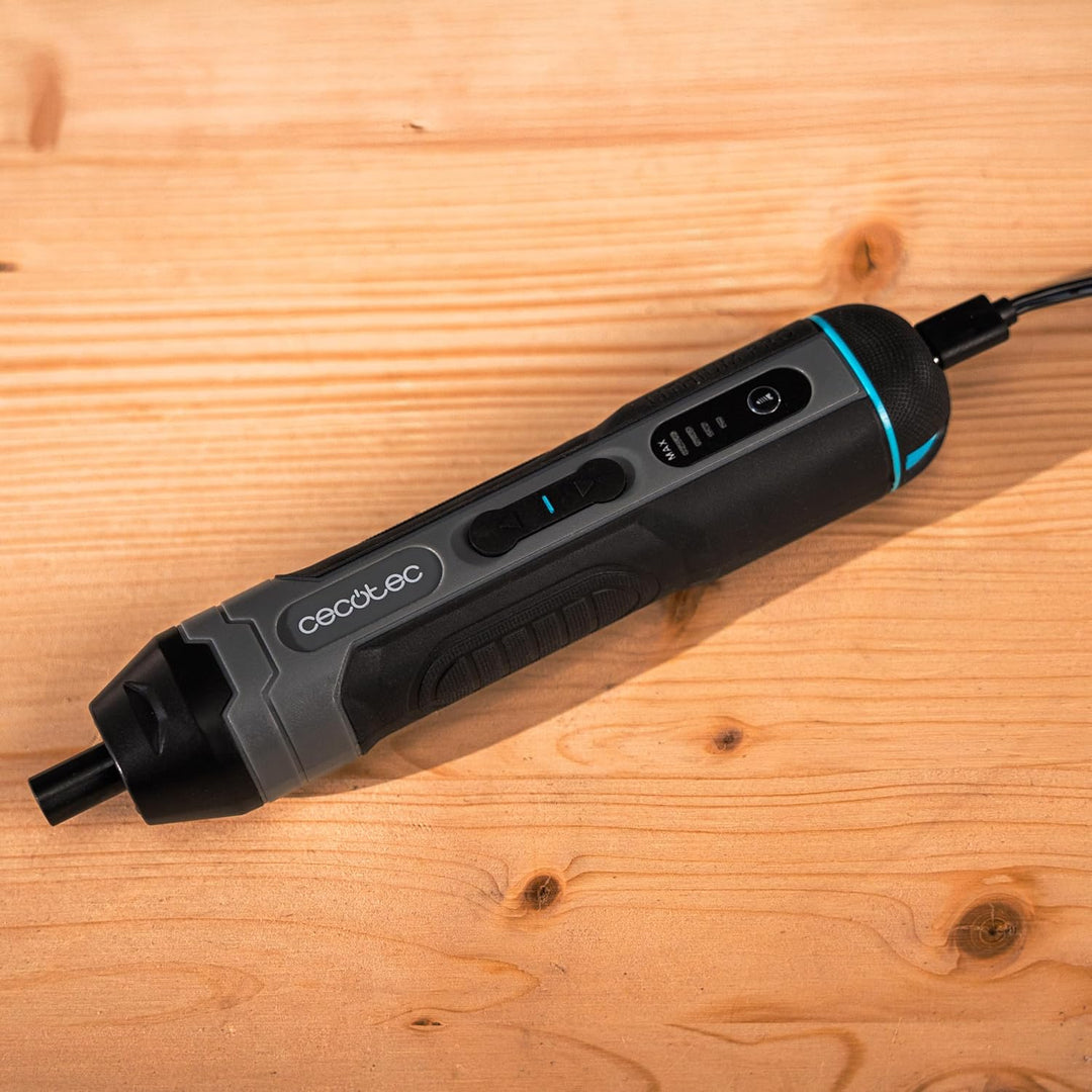 Cecotec Elektrischer Akkuschraubendreher 3,6V, 1500 mAh EasyGyro 3000 Pocket. 280 U/min, Knopfdruck-