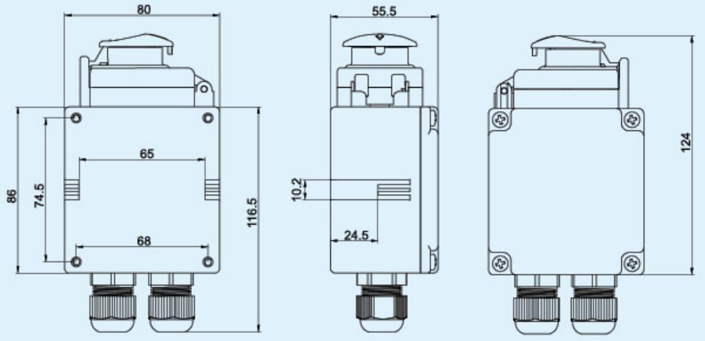 Maschinenschalter mit Schütz DZ08-7 230V/400V - Baugleich KOA8 230V, 230V