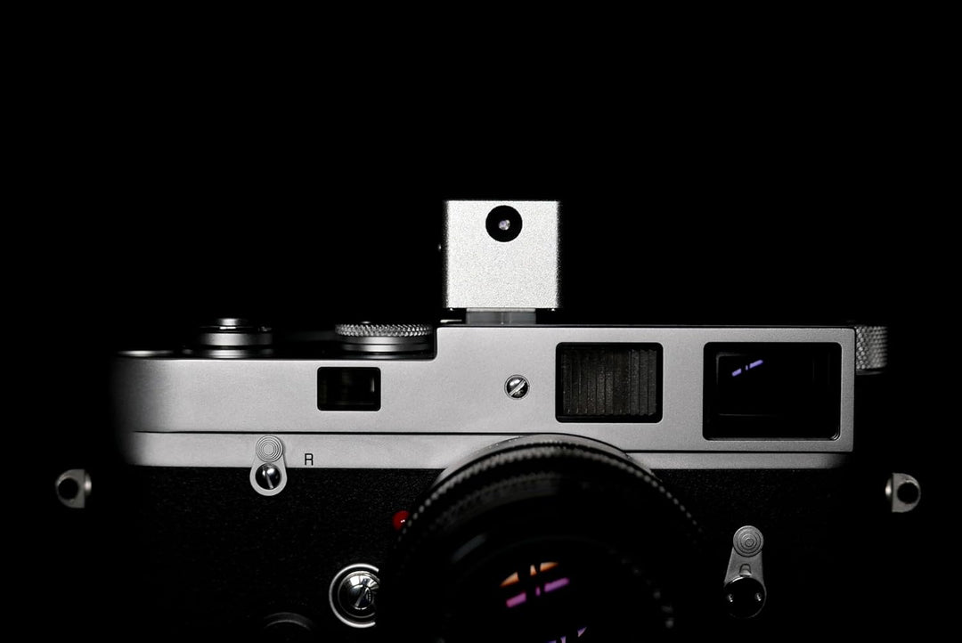 KEKS by antonKUNZE KM-Q OLED digitaler Belichtungsmesser Silber - OLED Display auf Oberseite