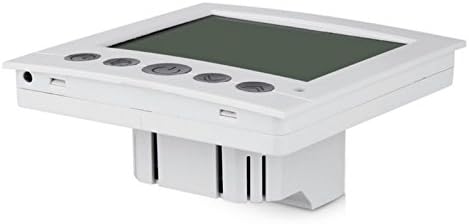SM-PC®, Digital Thermostat Raumthermostat Fussbodenheizung Wandheizung LED weiss #a31