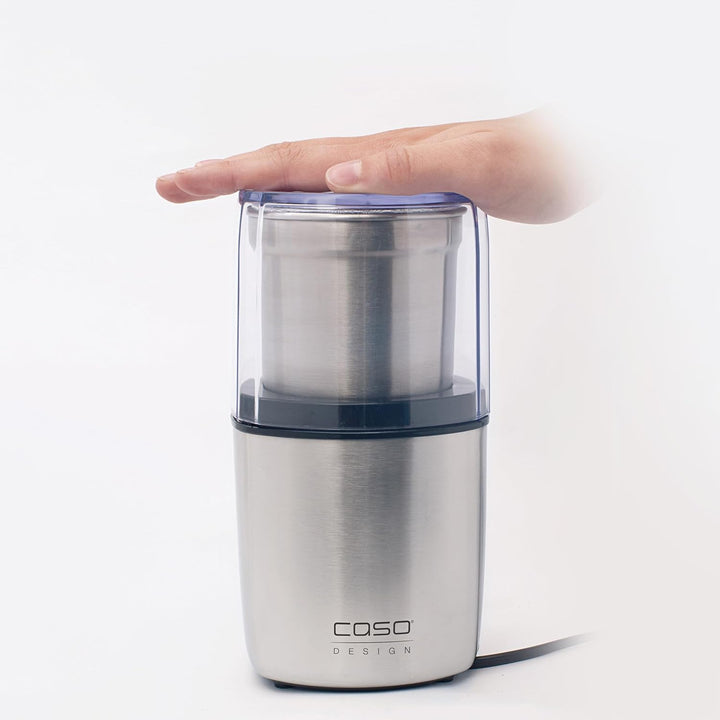 Caso 1830 Coffee Flavour - Elektrische Kaffeemühle zum mahlen von Kaffee, Espresso, Nüssen oder Gewü