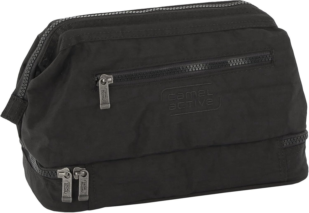 camel active bags Journey Herren Kulturtasche Kulturbeutel Schwarz 26,5 x 12,5 x 16 Schwarz, 26,5 x